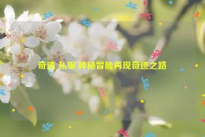 奇迹 私服,神秘冒险再现奇迹之路