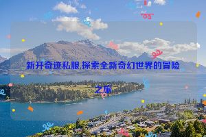 新开奇迹私服,探索全新奇幻世界的冒险之旅