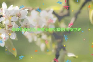 奇迹私服论坛,探索无限可能的传奇世界