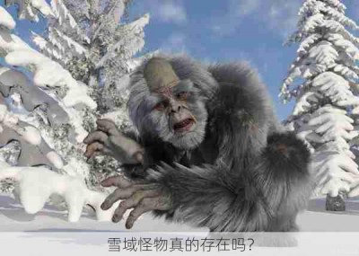 雪域怪物真的存在吗？