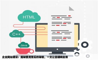 企业网站建设：揭秘费用背后的秘密，一文让你通晓全貌