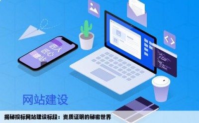 揭秘投标网站建设标段：资质证明的秘密世界