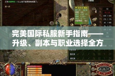 完美国际私服新手指南——升级、副本与职业选择全方位解析