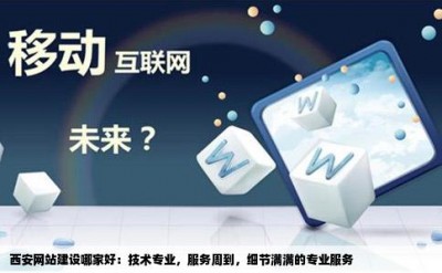 西安网站建设哪家好：技术专业，服务周到，细节满满的专业服务