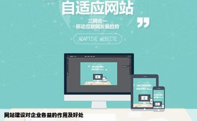 网站建设对企业各益的作用及好处